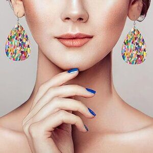 Teardrop Earrings Dangle Earrings Jewelry Women Lightweight Dainty Fashion